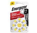 Pila per apparecchi acustici 10 Zinc Air - Energizer - blister 8 pezzi