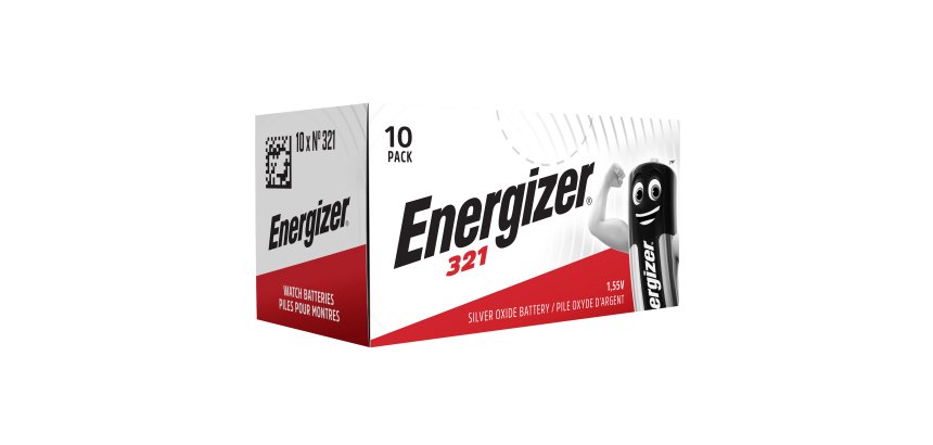 Micropila Watch 321 - a pastiglia - ossido argento - Energizer