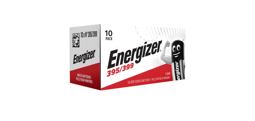 Micorpila Watch 395-399 - a pastiglia - ossido argento - Energizer