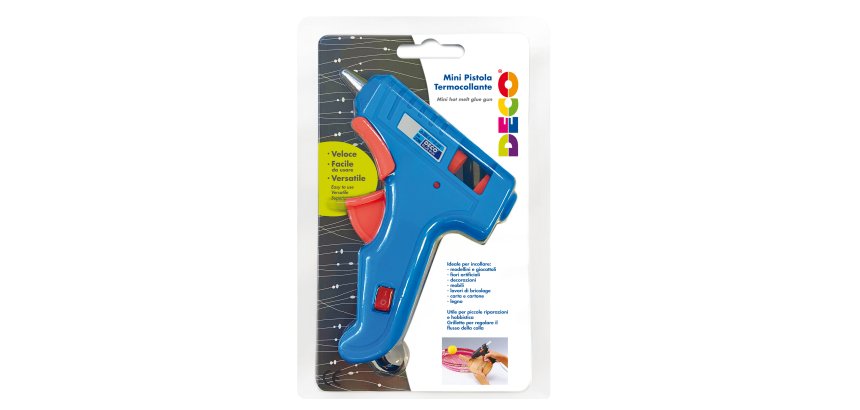 Pistola mini per colla a caldo - 20 W - DECO