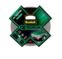 Nastro adesivo Extra resistenete - 4,8 cm x 27,4 m - nero - Scotch