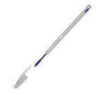 Penna sfera Cristal Re'New - con cappuccio - 1 mm - blu - Bic