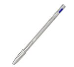 Penna sfera Cristal Re'New - con cappuccio - 1 mm - blu - Bic