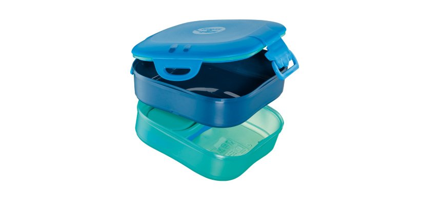 Lunch box 3 in 1 Picnik Concept - blu - Maped