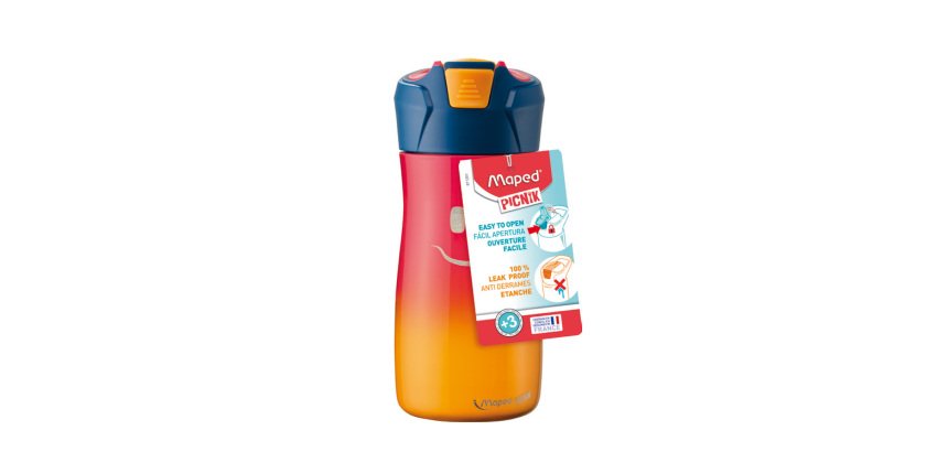 Borraccia Picnik Concept - acciaio inox - 430 ml - rosa corallo - Maped