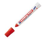 Marcatore a cera 950 - punta tonda - 10 mm - rosso - Edding