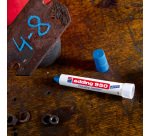 Marcatore a cera 950 - punta tonda - 10 mm - rosso - Edding