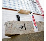 Marcatore a cera 950 - punta tonda - 10 mm - rosso - Edding