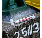 Marcatore a cera 950 - punta tonda - 10 mm - rosso - Edding