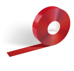 Nastro adesivo DURALINESTRONG 50/05 1021 - permanente - 5 cm x 30 m - rosso - Durable