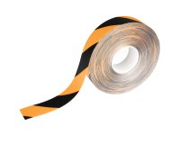 Nastro adesivo DURALINESTRONG 50/05 1043 - rimovibile - 5 cm x 15 m - giallo/nero - Durable