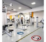 Nastro adesivo DURALINESTRONG 50/05 1043 - rimovibile - 5 cm x 15 m - giallo/nero - Durable