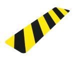 Striscia segnaletica - da terra - 61 x 15 cm - giallo/nero - Djois