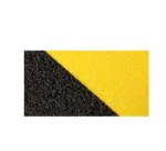 Striscia segnaletica - da terra - 61 x 15 cm - giallo/nero - Djois
