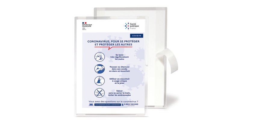 Display autoplastificanti - A4 - Djois - conf. 10 pezzi