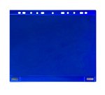 Buste forate - per supporti magnetici ad anelli - A4 - blu - Djois - conf. 5 pezzi