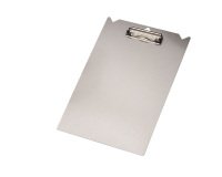 Portablocco - con attacco carrelli - A4 - alluminio - Djois