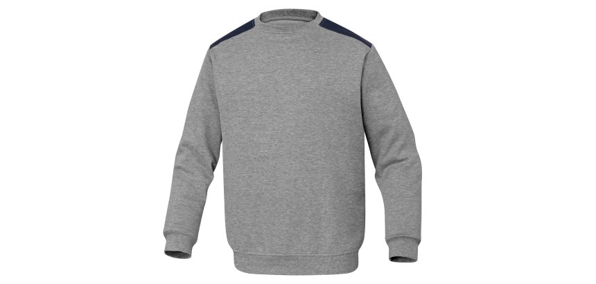 Felpa sportiva Deltaplus Olino, grigio
