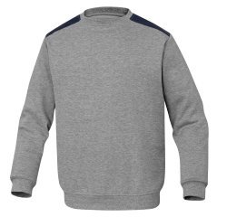 Felpa sportivo Olino - pile - tg. XL - grigio - Deltaplus