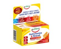 Integratore Multivitamine & Minerali - 30 compresse triplo strato (1,5 gr cad.) - Equilibra
