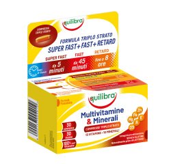Integratore Multivitamine & Minerali - 30 compresse triplo strato (1,5 gr cad.) - Equilibra