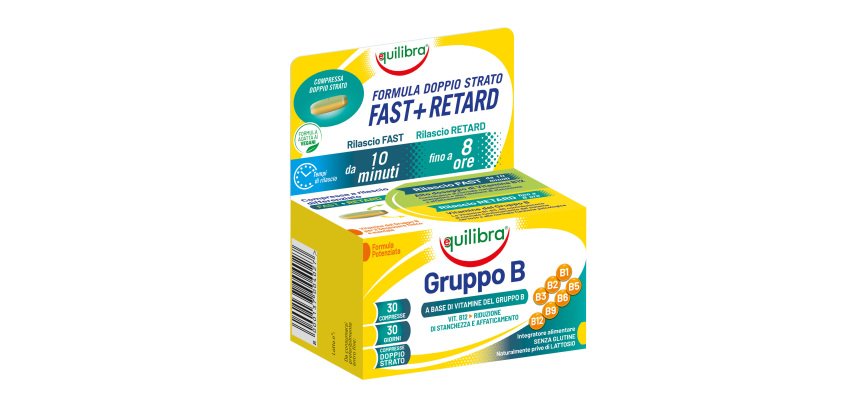 Integratore Gruppo B - 30 compresse doppio strato (1 gr cad.) - Equilibra