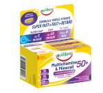 Integratore Multivitamine & Minerali 50 + - 30 compresse triplostrao (1,4 gr cad.) - Equilibra