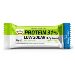 Integratore Sport & Fit Line Protein 31% - low sugar choco cioccolato - 35 gr - Equilibra