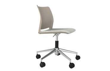 Seduta Home/Office Alpha APGT - senza braccioli - beige - Unisit