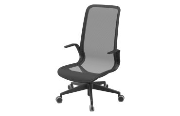 Poltrona direzionale Marilyn MYPFA - con braccioli inclusi - nero - Unisit