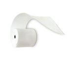 Rotolo per POS e carte di credito - carta termica BPA free - 57 mm x 18 mt - 48 g/m2 - diametro esterno 38 mm - anima 12 mm - Rotolificio Pugliese - blister 10 pezzi
