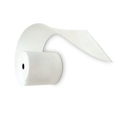 Rotolo per calcolatrice -  57 mm x 35 mt - 60 gr - diametro esterno 60 mm - anima 12 mm - bianca - Rotolificio Pugliese - blister 10 pezzi