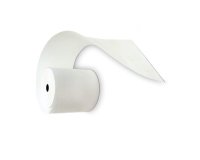 Rotolo per calcolatrice - 57 mm x 40 mt - 60 gr - diametro esterno 65 mm - anima 12 mm - bianca - Rotolificio Pugliese - blister 10 pezzi