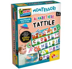 Alfabetiere tattile Montessori Plus - Lisciani