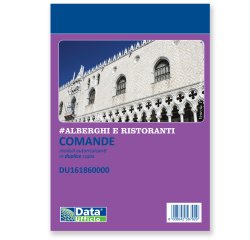 Blocco commande - 25/2 copie autoricalcanti - 10,5 x 7,4 cm - DU161860000 - Data Ufficio