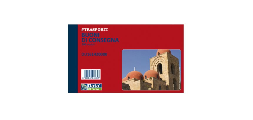 Blocco buoni consegna - 100 x 176 mm - 100 fg - DU161420000 - Data Ufficio