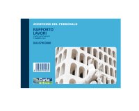 Blocco rapporto lavori - 50/2 copie autoricalcanti - DU1679C0000 - Data Ufficio