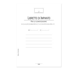 Libretto impianti climatizzazione - 44 pag - DU319300000 - Data Ufficio