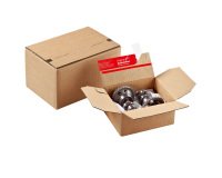 Scatola Pop Up CP 151 - assemblaggio rapido - 23 x 16 x 12,5 cm - cartone ondulato - avana - ColomPac