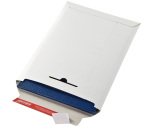 Busta a sacco - in cartone - chiusura autoadesiva - 260 x 345 x 30 mm - bianco - Colompac