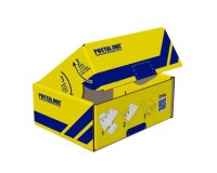 Scatola spedizioni Postal Box - XL - 48 x 30 x 21 cm - giallo/blu - Blasetti