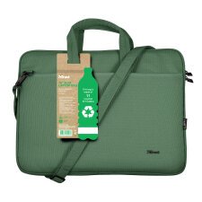 Borsa per notebook - Bologna - ecocompatibile - da 16" - verde salvia - Trust