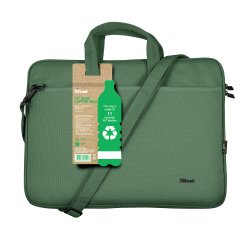 Borsa per notebook - Bologna - ecocompatibile - da 16" - verde salvia - Trust