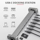 Docking station - multiporta USB-C - 10-in-1 - Dalyx Trust