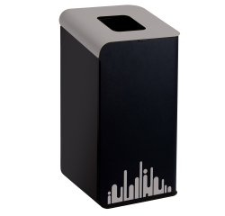 Gettacarte Rubik Evo - per raccolta differenziata - 80 L - grigio - Medial
