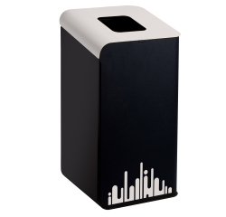 Gettacarte Rubik Evo - per raccolta differenziata - 80 L - bianco - Medial