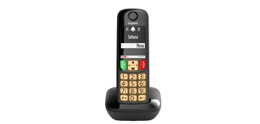 Gigaset E270 DECT telephone Caller ID Black