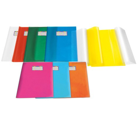 Coprimaxi goffrato Emysilk - c/alette - PVC - 21 x 30 cm - trasparente giallo - Ri.plast