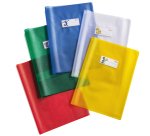 Coprimaxi Emysilk - 21 x 30cm - PVC - 180 mic - c/alette - goffrato - azzurro trasparente - Colorosa