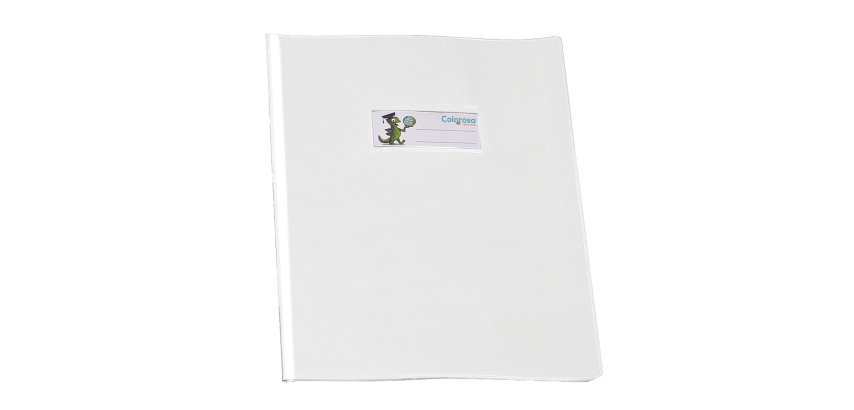 Coprimaxi GreenLine - 21 x 30 cm - PVC - 220 mic - c/alette - lucido - bianco - Colorosa